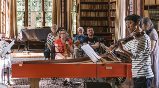 BAROQUE Summer School harpsichord violin Judy Tarling